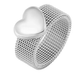 LUXURY RING, HEART size 9