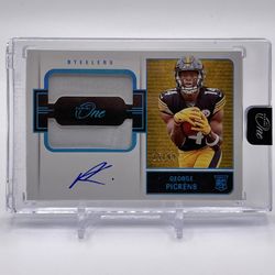 2022 Panini - One Football Rookie (RC) No. 44 George Pickens (15/99)
