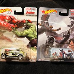 Hotwheels Marvel Avengers 