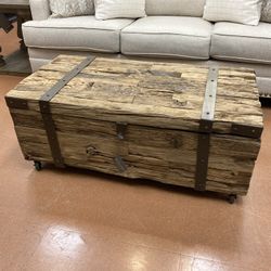 New Trunk Coffee Table  — RECLAIMED WOOD