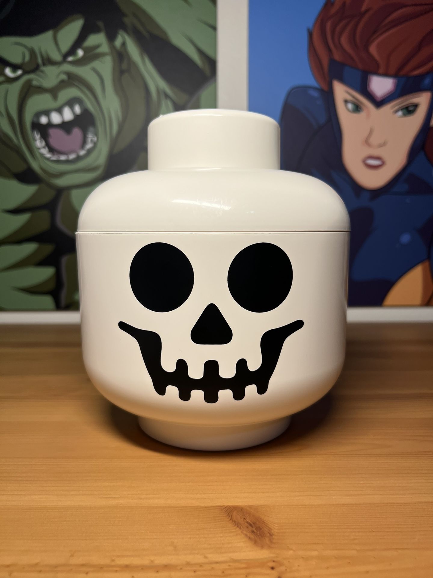 Lego Small Skeleton Storage Head