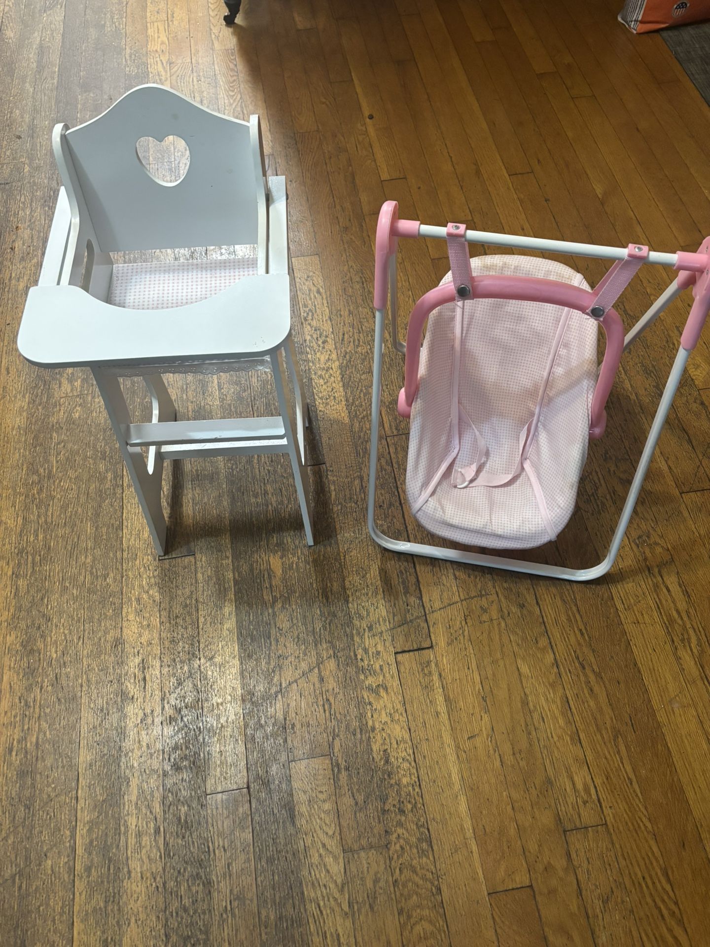 Baby Doll High-chair and Swing