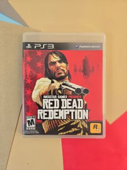 Red Dead Redemption Sony PlayStation 3 PS3 Game Disc Case & Manual