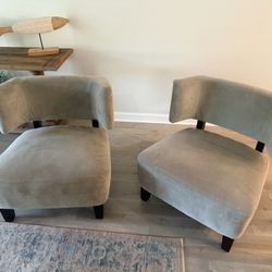 2 Accent Chairs 