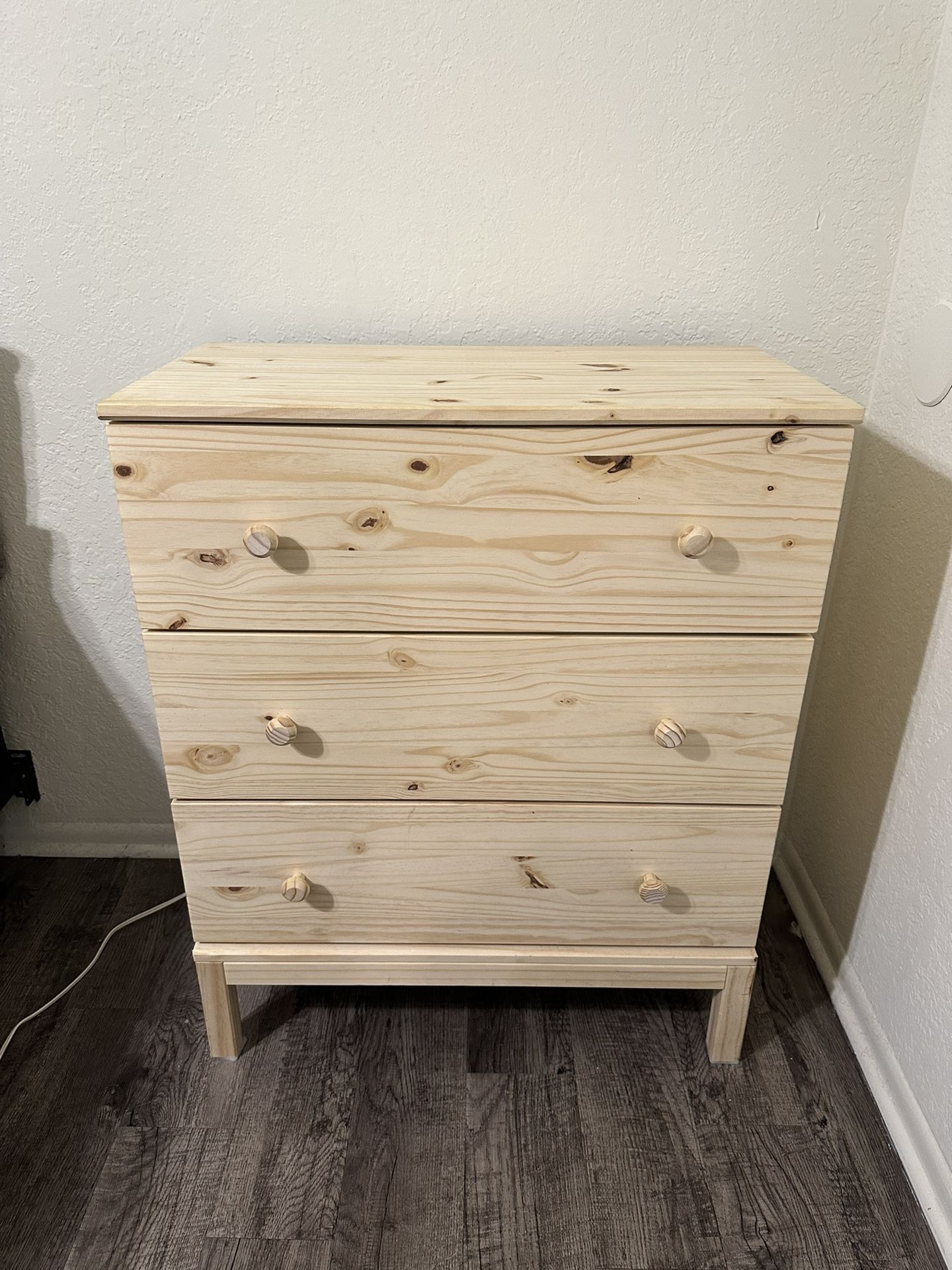 IKEA TARVA 3-drawer chest, pine, 29 7/8x36 1/4 "