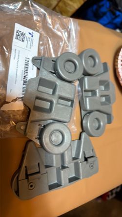 W10195416 Dishwasher Wheels Lower Dish Rack