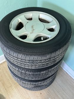 Original Mustang Wheels With Tires