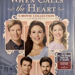 Hallmark’s WHEN CALLS The HEART 5-Movie Collection (DVD) All From Season 6!
