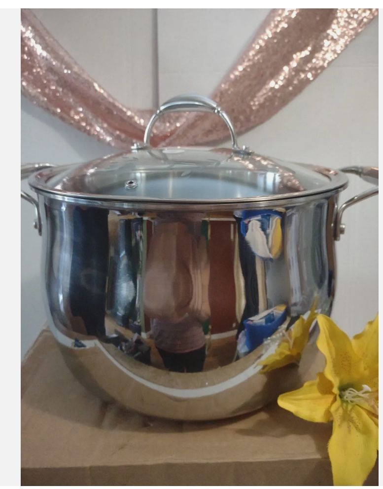 Princess House 6725 Large 12qt Stock Pot