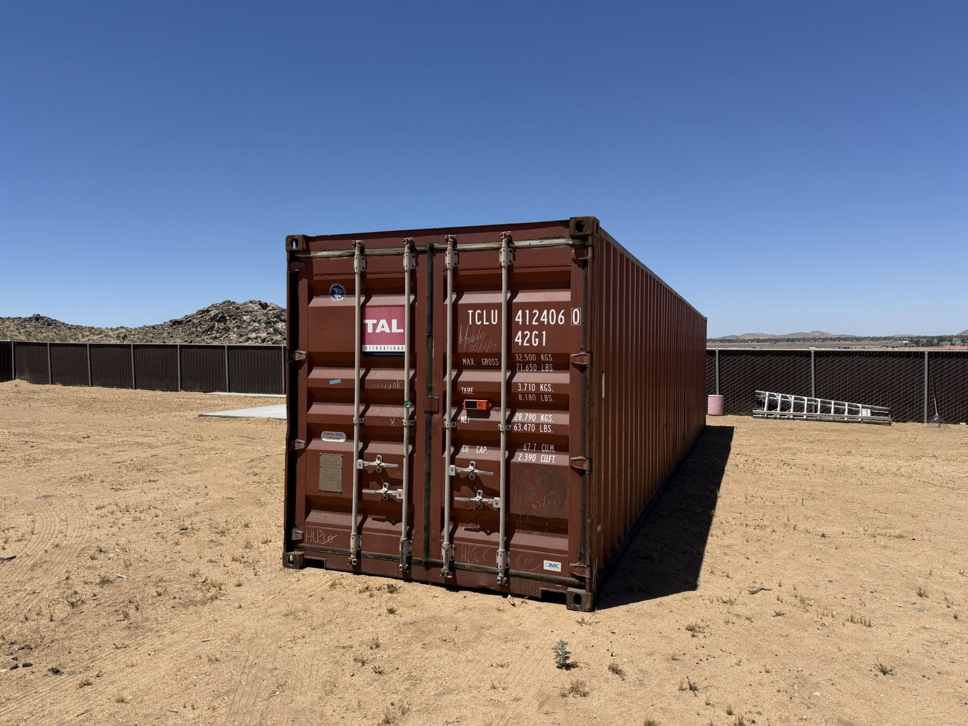 Hand Pick Your Container Today Hesperia Yard