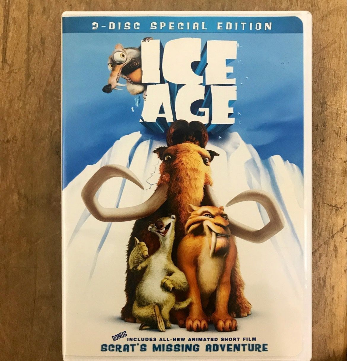 Ice Age DVD 2 Disc Special Edition Original 2002 Release Ray Romano, Denis Leary
