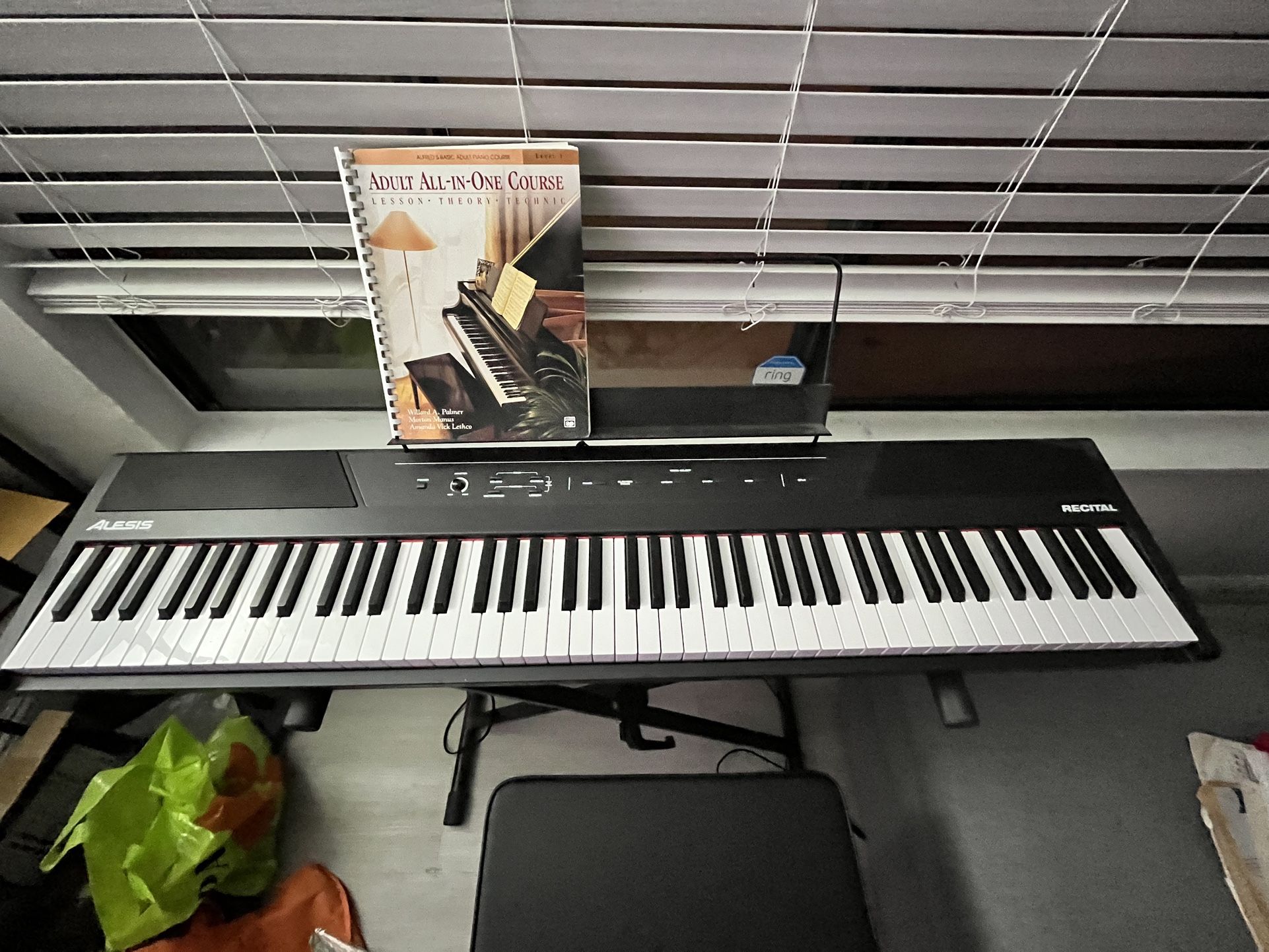 Alesis Recital 88-key Piano With Stand And Bench