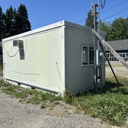10x20x10 collapsable watertight job shack or shed 