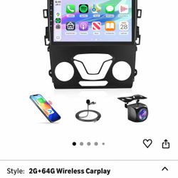 Stereo FORD FUSION 2013-2019 ANDROID SYSTEM AND CAR PLAY PANTALLA Y SISTEMA DE AUDIO  ESTERO 