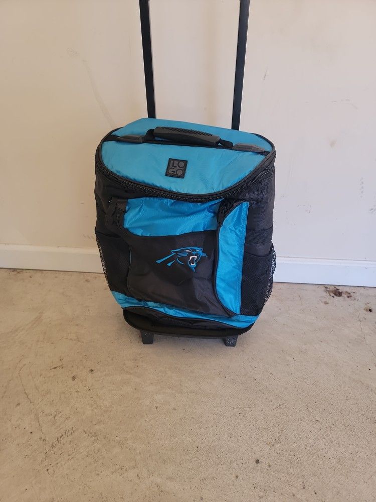 Carolina Panthers NFL Rolling Cooler