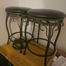 2- Swivel Bar Stools 