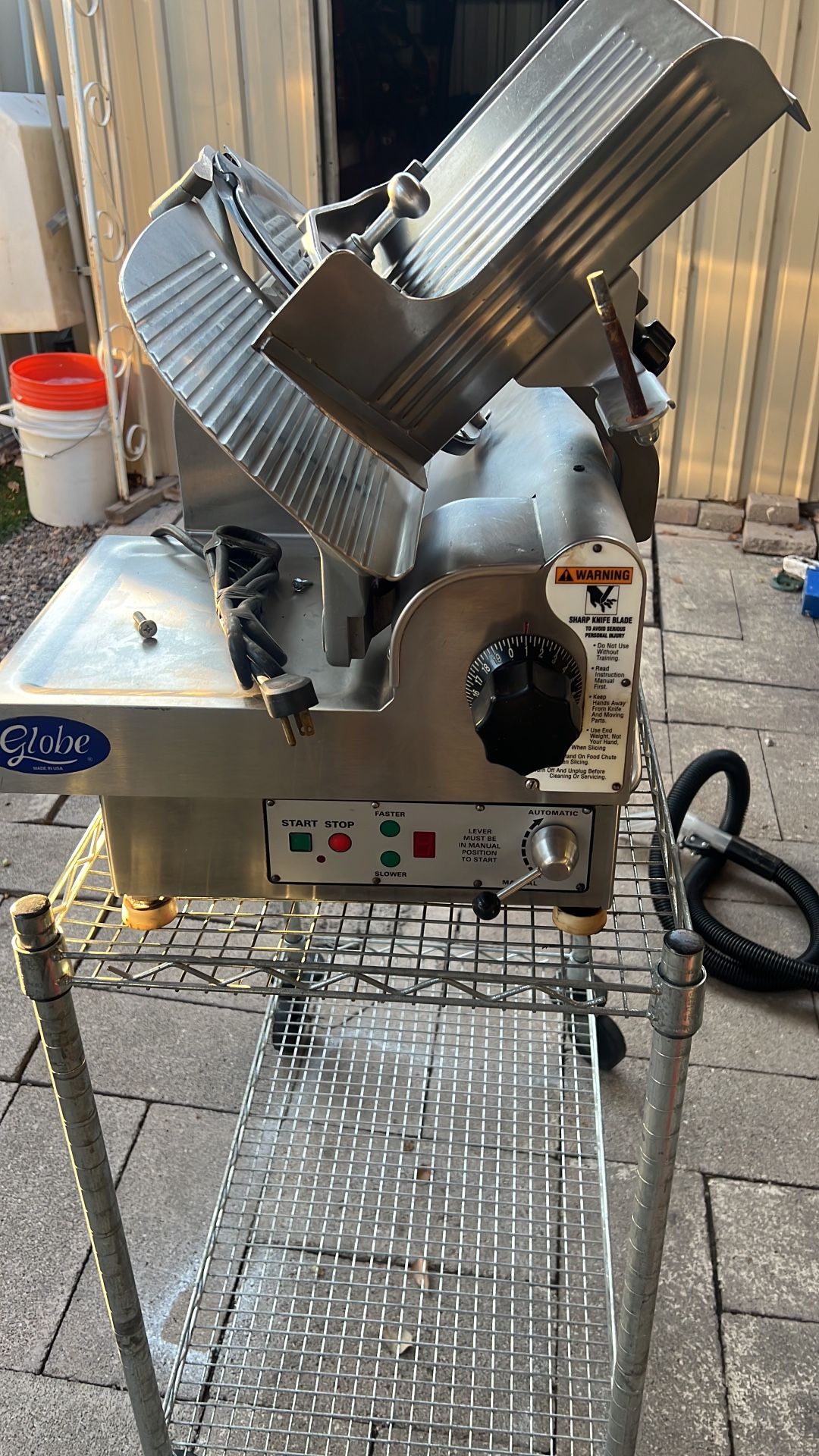 Meat Slicer Machine Globe