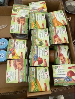 Gerber food , veggie and fruit purées