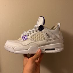 jordan 4 Retro  Metallic Purple 