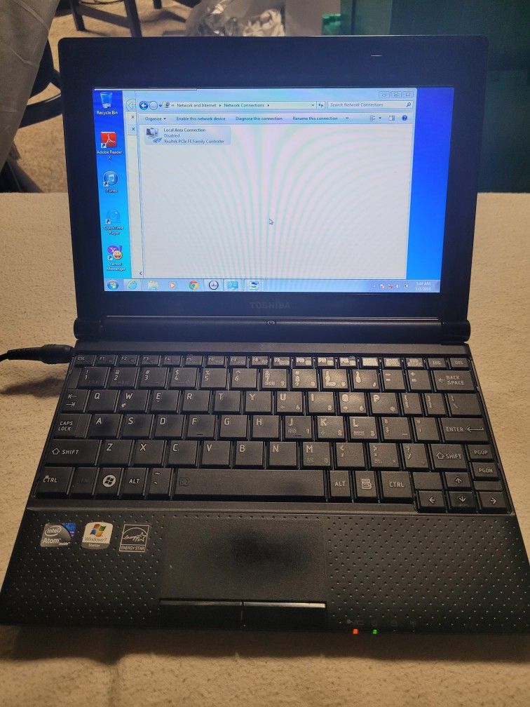 Toshiba NB505 Laptop 