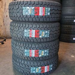 265 65 17 New Tires 