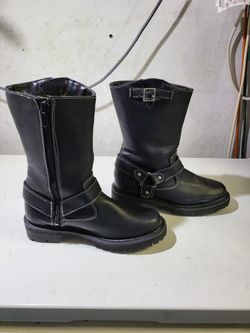 Ridetecs Boots,  Motorcycle Boots, Leather, Winter, Snow  Men, Women. 