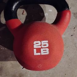 Fitness gear kettlebell 25lbs