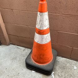 3 safety cones