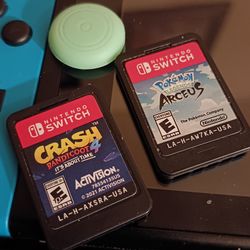 Games for switch Pokemon or crash 4