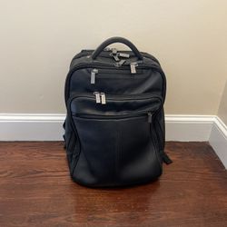 Kenneth Cole Laptop Backpack - Genuine Leather