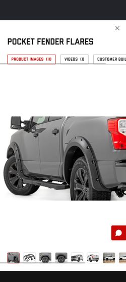 Nissan Titan  wheel fenders