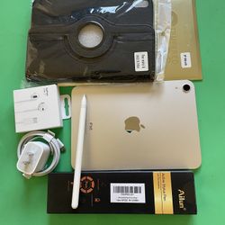  Apple Ipad Mini 6th Generation (8.3” Retina/2021) 64GB with stylus pen, case & Accessories (256GB $429) 