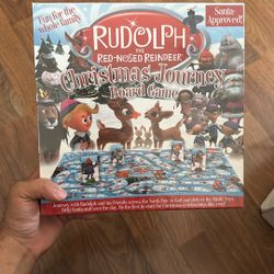Rudolph The Red-Nosed Reindeer Christmas Journey Board Game