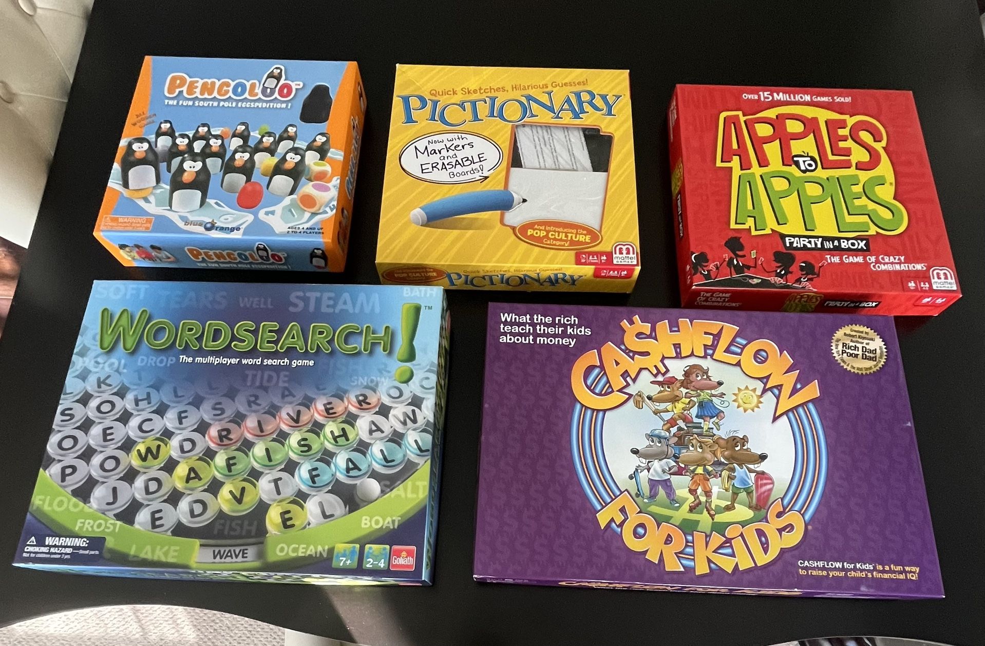 Board Games $25!! Set of 5 !!