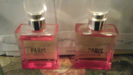 Bath and body works Paris Amour perfum two one full the other 95% full 1 ounce ea. Both for $20.00