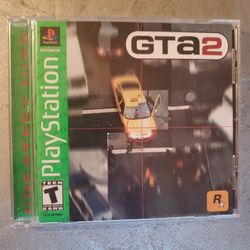Grand Theft Auto  GTA 2 PS1 PlayStation 1 Complete With Manual video game CIB