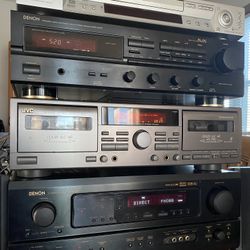DENON AVR-1804 STEREO/6.1 DOLBY-SURROUND RECEIVER $80…
