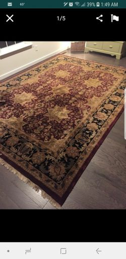 Handwoven, handmade, very thick and heavy 13×12