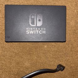 Nintendo Switch Dock And Game 