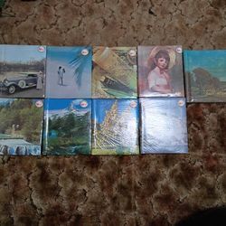 9 Vintage 1970's Photo Albums New In Plastic