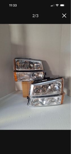 Set headlights Chevy Silverado 03/06