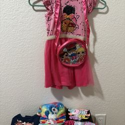 Ninas Muy Bonitas Bolsitas Y Bestidos Ropa Talla 5/6 Todo 🩷🩷🩷