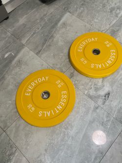 Cash only no Zelle new pair of 35lb Olympic weights plates total 70lbs bumper plates new have other Olympic weights plates check page