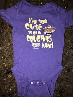 Baby cougars onesie