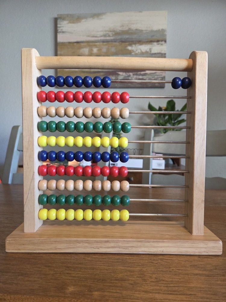 Large Wooden Abacus