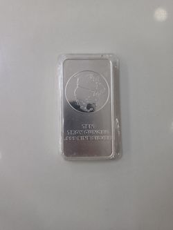 10 ten troy ounces of silver .999