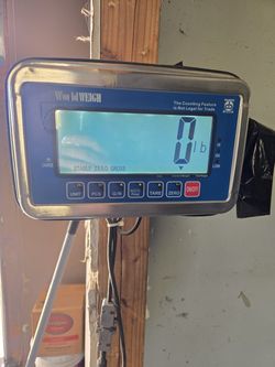 Pallet weight scale