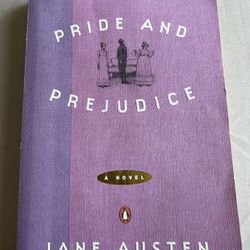 Pride & Prejudice By Jane Austin Paperback!!