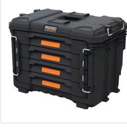 RIDGID 2.0 Pro Gear System 22 in. XL 4 Drawers Modular Tool Box Storage