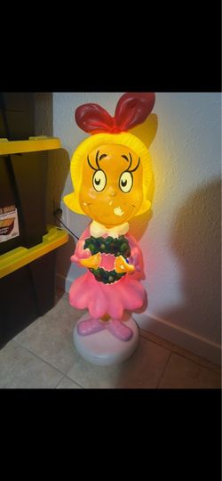 Discontinued 36” Cindy Lou Who Grinch Who Stole Christmas Blow Mold